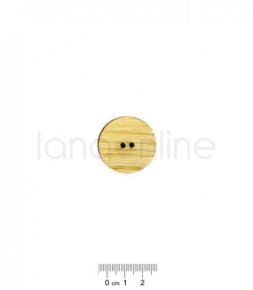 Brushed button - Ash