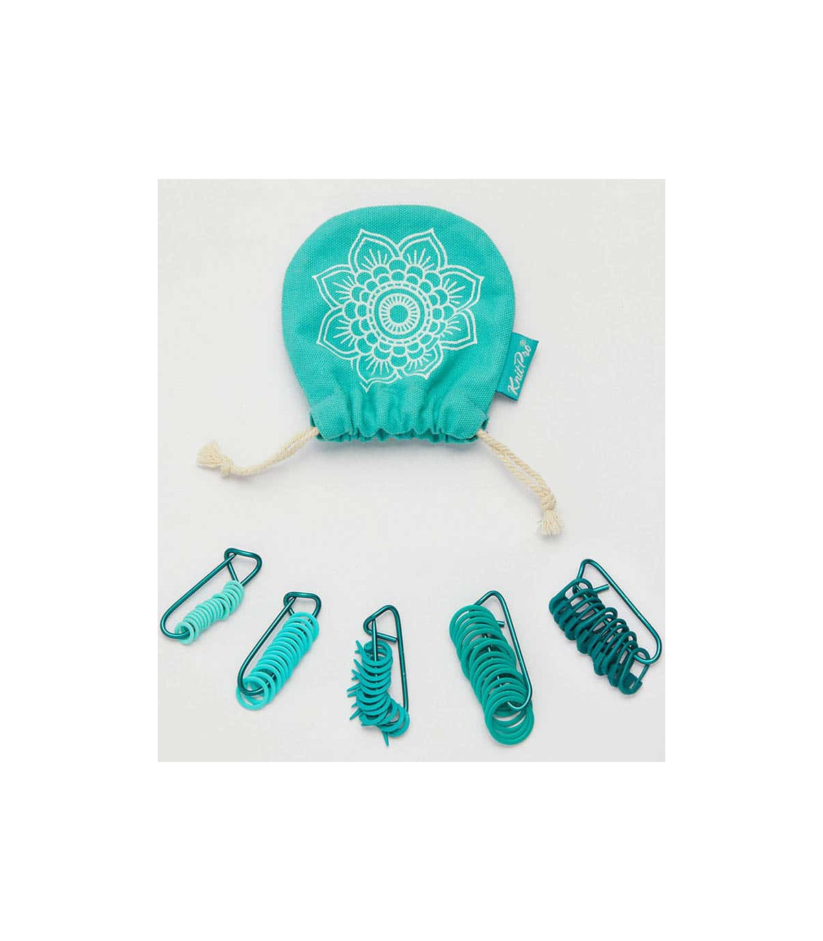 Segnapunti Triangolari Clover Per Lavorazione A Maglia - Piccoli, Multicolore, 3.75-5 Mm - Foto 3