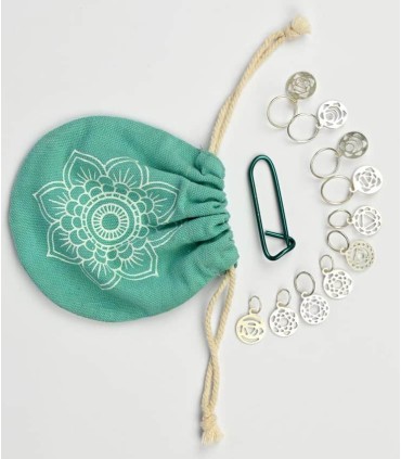 Chakra Stitch Markers Mindful - Knitpro