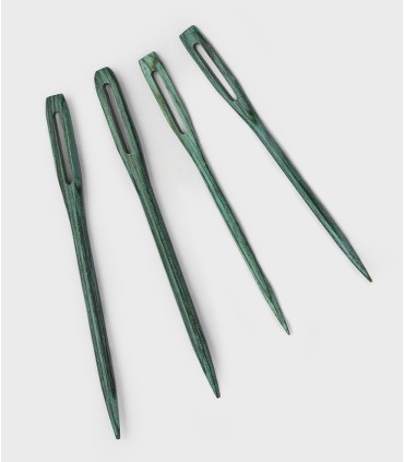 Teal Wooden Darning Needles - KnitPro