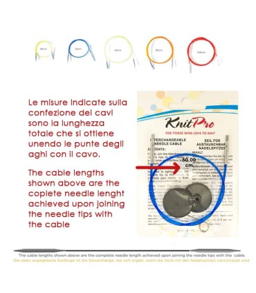 Cable for Interchangeable Needle - KnitPro