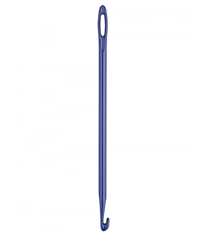 Uncinetto Prym 195174 Argentato - 15cm X 3mm Con Impugnatura Ergonomica