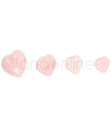 Heart Button - Pink