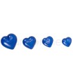 Bottone Cuore - Blu