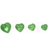 Heart Button - Green