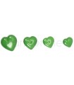 Heart Button - Green