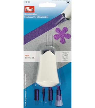 Handles set for felting needles