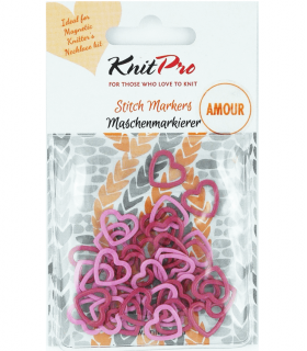 Amour Stitch Markers - KnitPro