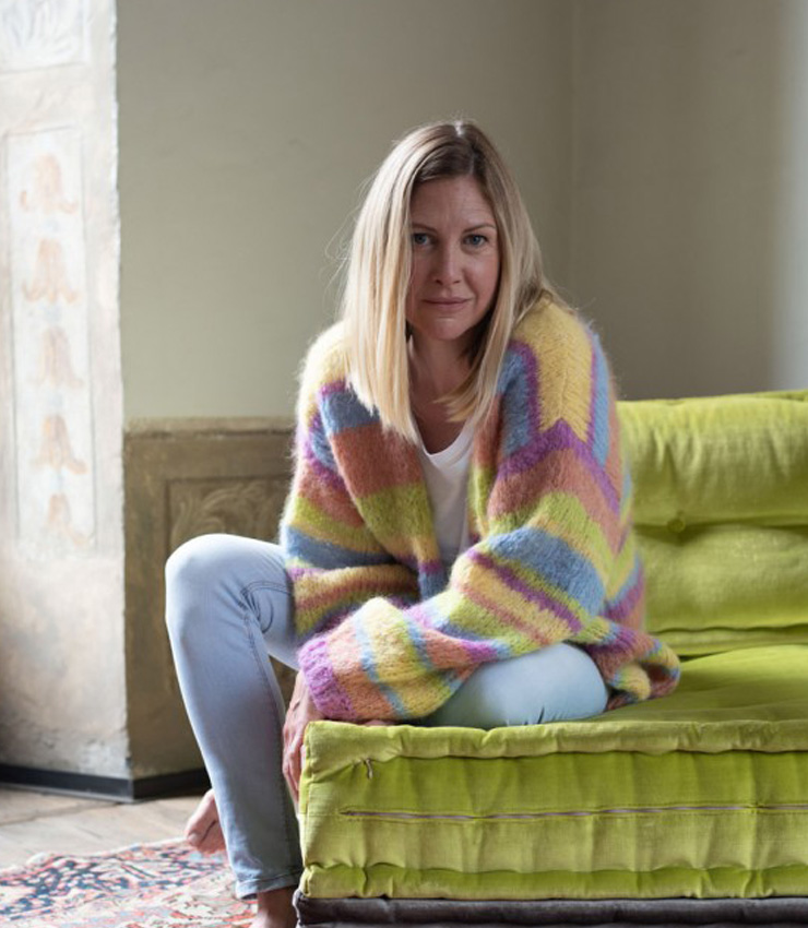 Over Color Cardigan