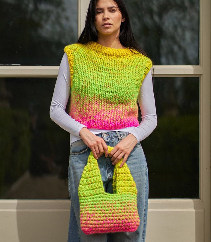 Gilet e Borsa Fluo