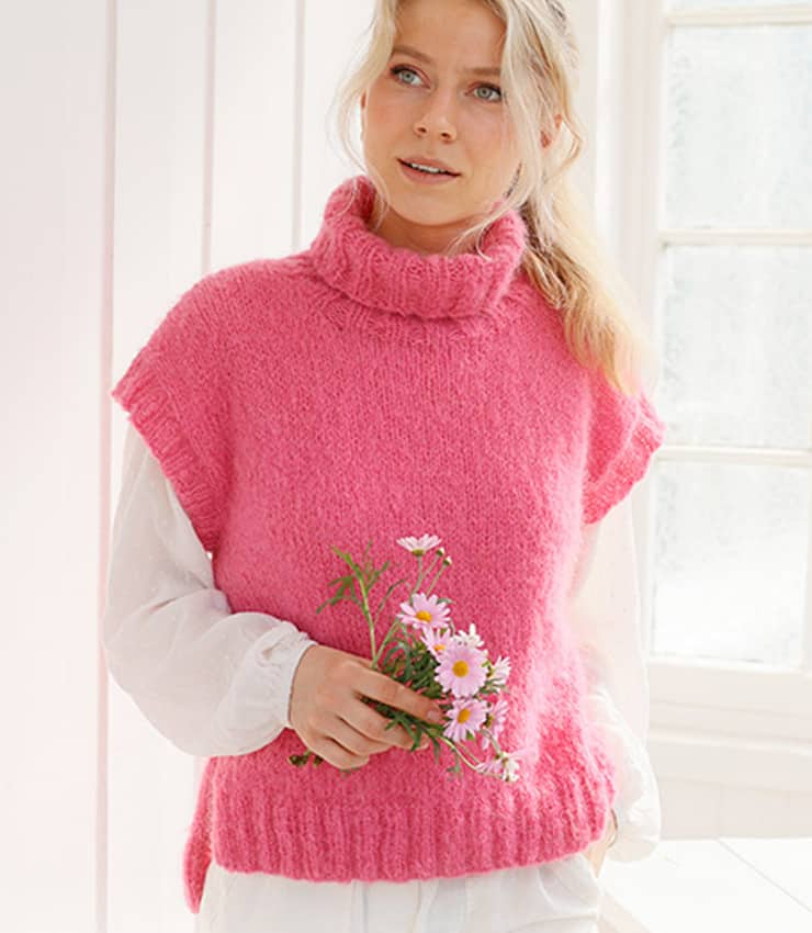 Cherry Sorbet Vest