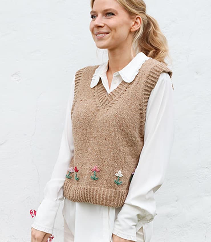 May Flowers Vest