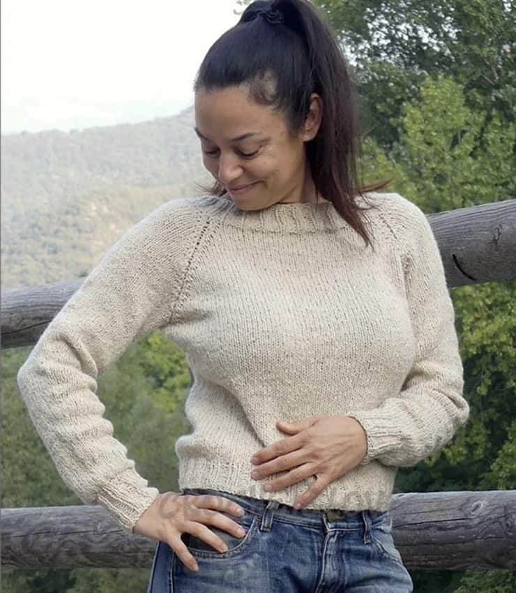 Maglioncino Top-Down